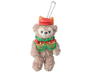 ダッフィー クリスマス 2015 パークコスチューム シェリーメイぬいぐるみバッジ 661 東京ディズニーシー限定 11/3発売 【敏速発送!】