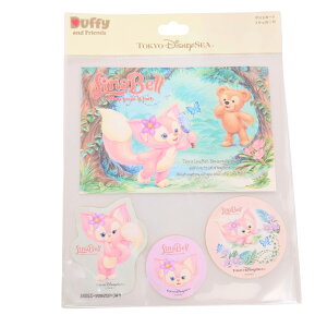 ダッフィー&フレンズ リーナベル 新しいお友達 ポストカード&ステッカー 1773【あす楽対応商品】