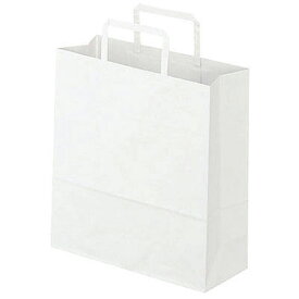 手提げ紙袋（白M）【単品購入不可】ギフト用手提げ袋