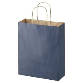 手提げ紙袋（青M）【単品購入不可】ギフト用手提げ袋