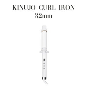 �y���K�i�z KINUJO ���� CURL IRON 32mm �J�[���A�C���� KC32N �C�O�Ή� 100-240V �V���N�v���[�g �����C�����}�� 11�i�K���x���� 100-200�� �f�W�^���\�� �������M 360�x��]�R�[�h �I�[�g�I�t�@�\ �T����