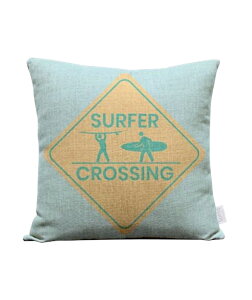 SoHa Living �N�b�V�����J�o�[ SURFER CROSSING�@�n���C�A�� �n���C�A���G�� �C���e���A �N�b�V�����J�o�[�@�T�[�t�B�� ���C�� �n���C�A���C���e���A