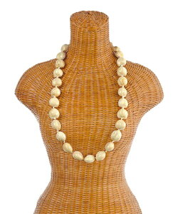 ククイレイ Maunaloa マウナロア ハワイアン ハワイアン雑貨 ククイナッツ ネックレス フラダンス 男女兼用 フラ小物 イベント 発表会