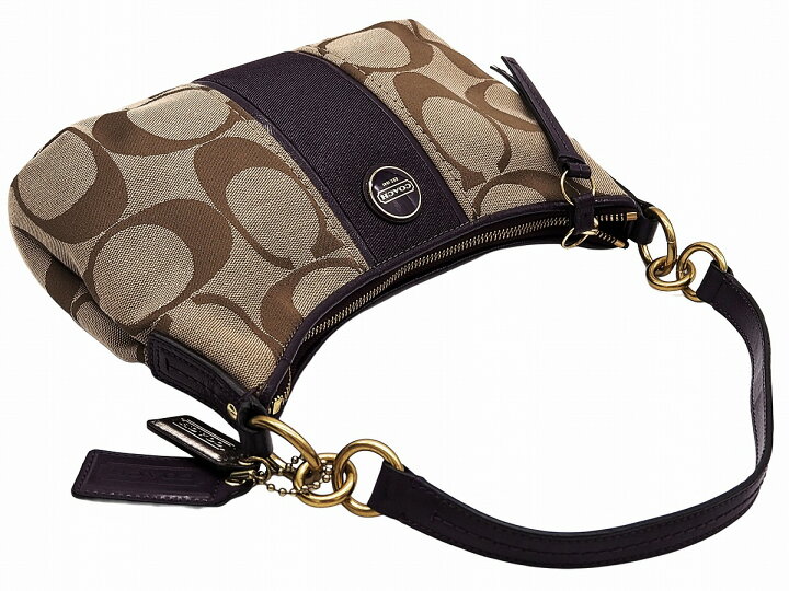 楽天市場】【中古】COACH コーチ シグネチャー バッグ ハンドバッグ  