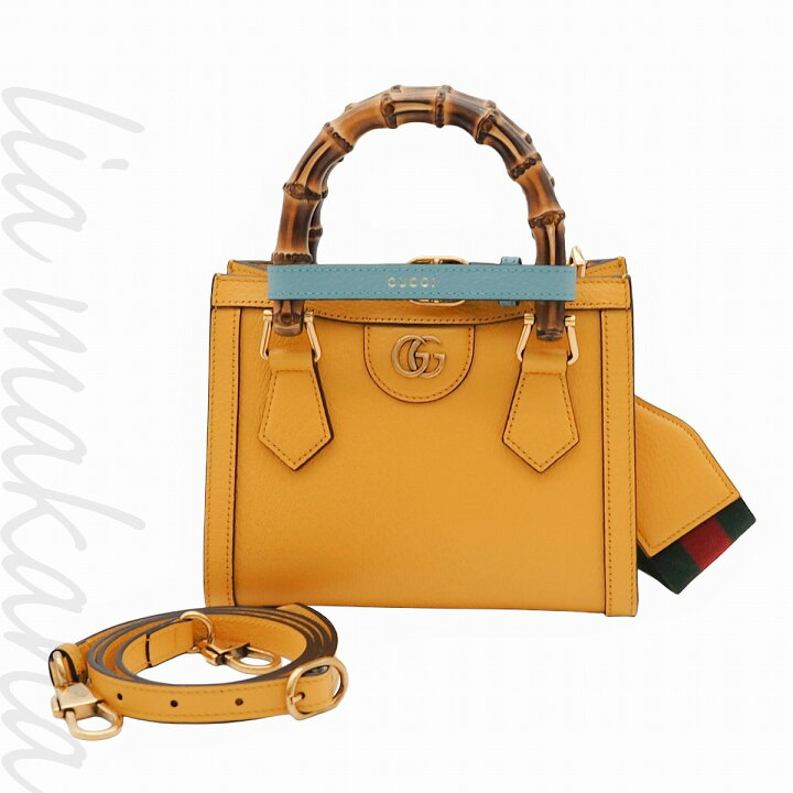 楽天市場】【中古】【S 新品同様品】GUCCI グッチ ダイアナ ミニトート 