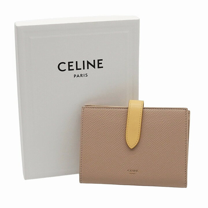 楽天市場】【中古】CELINE セリーヌ ミディアム ストラップ ウォレット  