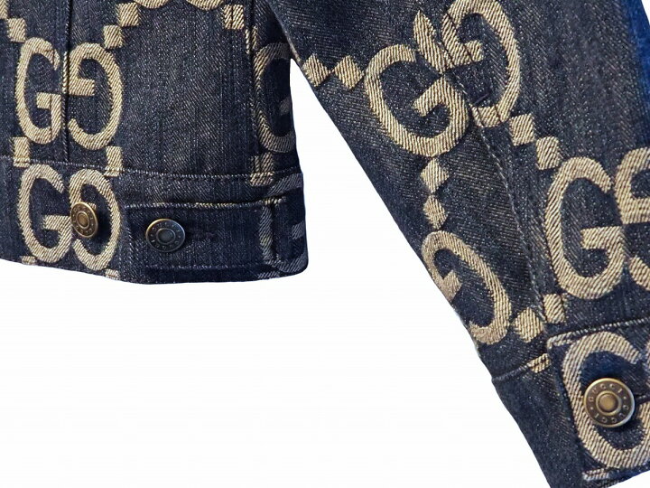 楽天市場】【中古】GUCCI グッチ ジャンボGG デニム ジャケット 
