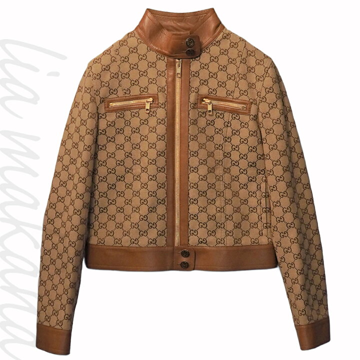 楽天市場】【中古】GUCCI グッチ GGキャンバス ジャケット ウィメンズ 