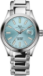 �V�i ���K�i BALLWATCH �{�[���E�H�b�` MARVELIGHT CHRONOMETER �}�[�x���C�g �A�C�X�u���[������ NM9026C-S6CJ-IBE