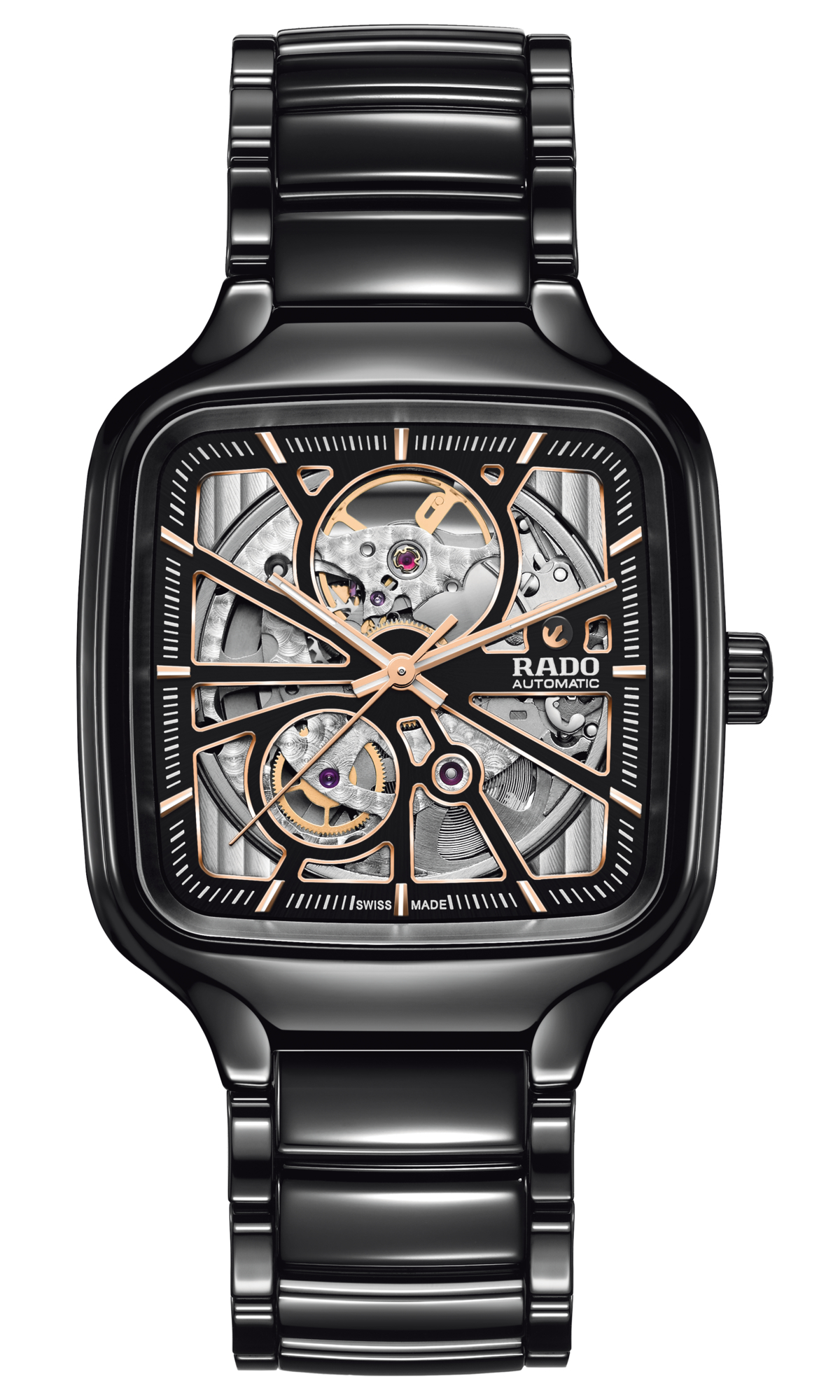 メンズ 腕時計 新品 正規品 驚きの値段で RADO True R27086162 Heart Automatic 最大57%OFFクーポン Open Square