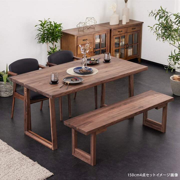 楽天市場】ダイニングセット 135cm 150cm 5点セット 4人 ダイニング 
