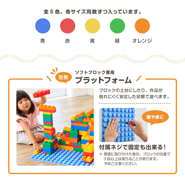 楽天市場 おもちゃ ユニプレイ ソフトブロック Mix1 日本育児 ブロック 大きめ 大きい 柔らかい 水洗い 子供 子ども こども キッズ 室内遊具 室内 トイ カラフル 幼稚園 保育園 保育所 託児所 幼保 保育用品 メーカー保証付 保育用品 Libera By Nihonikuji