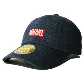 マーベルコミックス ストラップバックキャップ 帽子 メンズ レディース MARVEL COMICS デニム フリーサイズ [ 翌日お届け ] [ bk nv lbe ]