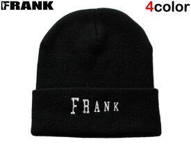 【セール】 フランク ニット帽 ビーニーキャップ 帽子 メンズ レディース FRANK ワンサイズ [ 翌日お届け ] [ bk nv bl rd ]