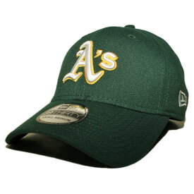 ニューエラ ベースボールキャップ 帽子 NEW ERA 39thirty メンズ レディース MLB オークランド アスレチックス S/M M/L L/XL [ gn ]
