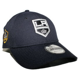 ニューエラ ストラップバックキャップ 帽子 NEW ERA 9forty メンズ レディース NHL ロサンゼルス キングス MLS ロサンゼルス ギャラクシー フリーサイズ [ nv ]