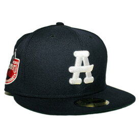 ニューエラ ベースボールキャップ 帽子 NEW ERA 59fifty メンズ レディース NLB アトランタ ブラッククラッカーズ 6 3/4-8 1/4 [ nv ]