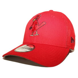 ニューエラ メッシュキャップ ベースボール 帽子 NEW ERA 39thirty メンズ レディース MLB セントルイス カージナルス S/M M/L L/XL [ rd ]