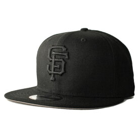 ニューエラ スナップバックキャップ 帽子 NEW ERA 9fifty メンズ レディース MLB サンフランシスコ ジャイアンツ フリーサイズ [ bk ]