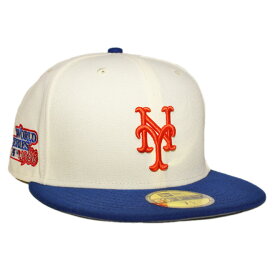 ニューエラ ベースボールキャップ 帽子 NEW ERA 59fifty メンズ レディース MLB ニューヨーク メッツ 6 3/4-8 1/4 [ wt ]