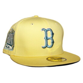 ニューエラ ベースボールキャップ 帽子 NEW ERA 59fifty メンズ レディース MLB ボストン レッドソックス 6 3/4-8 1/4 [ yl ]