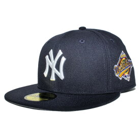 ニューエラ ベースボールキャップ 帽子 NEW ERA 59fifty メンズ レディース MLB ニューヨーク ヤンキース 6 3/4-8 1/4 [ nv ]