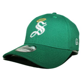 ニューエラ ベースボールキャップ 帽子 NEW ERA 39thirty メンズ レディース リーガMX サントス ラグナ S/M M/L L/XL [ gn ]