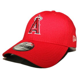 ニューエラ ベースボールキャップ 帽子 NEW ERA 39thirty メンズ レディース MLB ロサンゼルス エンゼルス S/M M/L L/XL [ rd ]