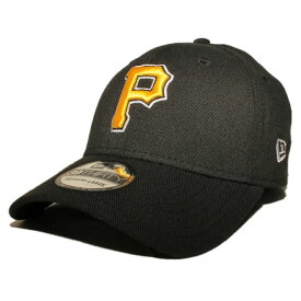 ニューエラ ベースボールキャップ 帽子 NEW ERA 39thirty メンズ レディース MLB ピッツバーグ パイレーツ S/M M/L L/XL [ bk ]