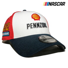ニューエラ ナスカー ペンズオイル コラボ ストラップバックキャップ 帽子 NEW ERA NASCAR PENNZOIL 9forty メンズ レディース フリーサイズ [ wt ]