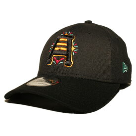 ニューエラ ベースボールキャップ 帽子 NEW ERA 39thirty メンズ レディース MiLB ソルトレイク ビーズ S/M M/L L/XL [ bk ]