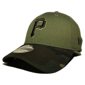 ニューエラ ベースボールキャップ 帽子 NEW ERA 39thirty メンズ レディース MLB ピッツバーグ パイレーツ 迷彩 S/M M/L L/XL [ ol ptn ]