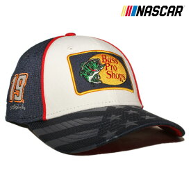 ニューエラ ナスカー バスプロショップス コラボ スナップバックキャップ 帽子 NEW ERA NASCAR BASS PRO SHOPS 9forty メンズ レディース フリーサイズ [ wt ptn ]