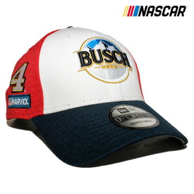 ニューエラ ナスカー ブッシュビール コラボ ストラップバックキャップ 帽子 NEW ERA NASCAR BUSCH BEER 9forty メンズ レディース フリーサイズ [ wt ]