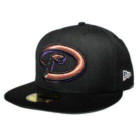 ニューエラ ベースボールキャップ 帽子 NEW ERA 59fifty メンズ レディース MLB アリゾナ ダイヤモンドバックス 6 3/4-8 1/4 [ bk ]