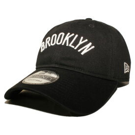 ニューエラ ストラップバックキャップ 帽子 NEW ERA 9twenty メンズ レディース NBA ブルックリン ネッツ フリーサイズ [ bk ]
