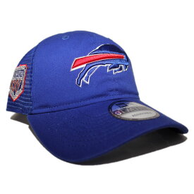 ニューエラ メッシュキャップ スナップバック 帽子 NEW ERA 9twenty メンズ レディース NFL バッファロー ビルズ フリーサイズ [ bl ]