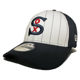 ニューエラ ベースボールキャップ 帽子 NEW ERA 39thirty メンズ レディース MLB シカゴ ホワイトソックス S/M M/L L/XL [ wt ptn ]