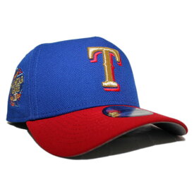 ニューエラ スナップバックキャップ 帽子 NEW ERA 9forty メンズ レディース MLB テキサス レンジャーズ フリーサイズ [ bl ]