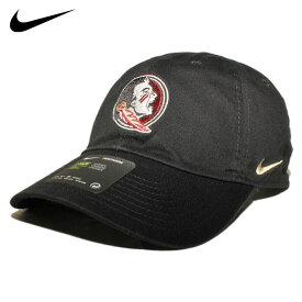ナイキ ストラップバックキャップ 帽子 メンズ レディース NIKE NCAA フロリダステイト セミノールズ フリーサイズ [ bk ]
