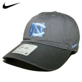 ナイキ ストラップバックキャップ 帽子 メンズ レディース NIKE NCAA ノースカロライナ ターヒールズ フリーサイズ [ gy ]