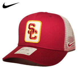 ナイキ メッシュキャップ スナップバック 帽子 メンズ レディース NIKE NCAA USC トロージャンズ フリーサイズ [ rd ]