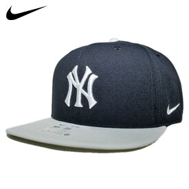 ナイキ スナップバックキャップ 帽子 メンズ レディース NIKE MLB ニューヨーク ヤンキース フリーサイズ [ nv ]