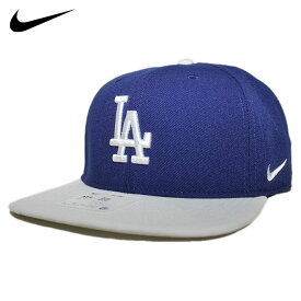ナイキ スナップバックキャップ 帽子 メンズ レディース NIKE MLB ロサンゼルス ドジャース フリーサイズ [ bl ]