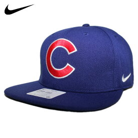 ナイキ スナップバックキャップ 帽子 メンズ レディース NIKE MLB シカゴ カブス フリーサイズ [ bl ]