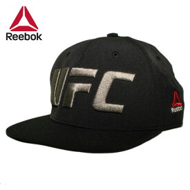 リーボック ユーエフシー コラボ スナップバックキャップ 帽子 メンズ レディース Reebok UFC フリーサイズ [ bk ]