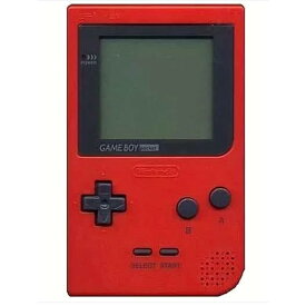 【整備済み品】 任天堂 Nintendo ゲームボーイポケット レッド 画面交換済み GAMEBOY Pocket 180日保証