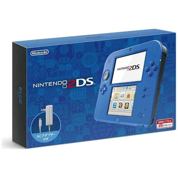 楽天市場】【整備済み品】 Nintendo ニンテンドー2DS ブルー SDカード 
