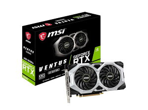 yςݕiz MSI GGXAC GeForce RTX 2060 VENTUS GP OC OtBbNX{[h VD7626 O{ OtBbN{[h rfIJ[h 180ۏ