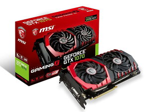 yςݕiz MSI GeForce GTX 1070 GAMING X 8G wTwin Frozr VI/OCfx OtBbNX{[h VD6072